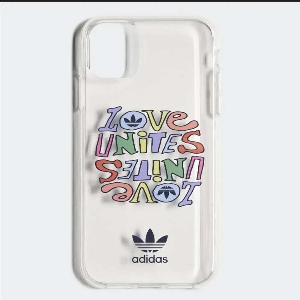 Adidas Originals Pride Case “Love Unites” IPhone 11 Pro Graphic Snap Case NIB